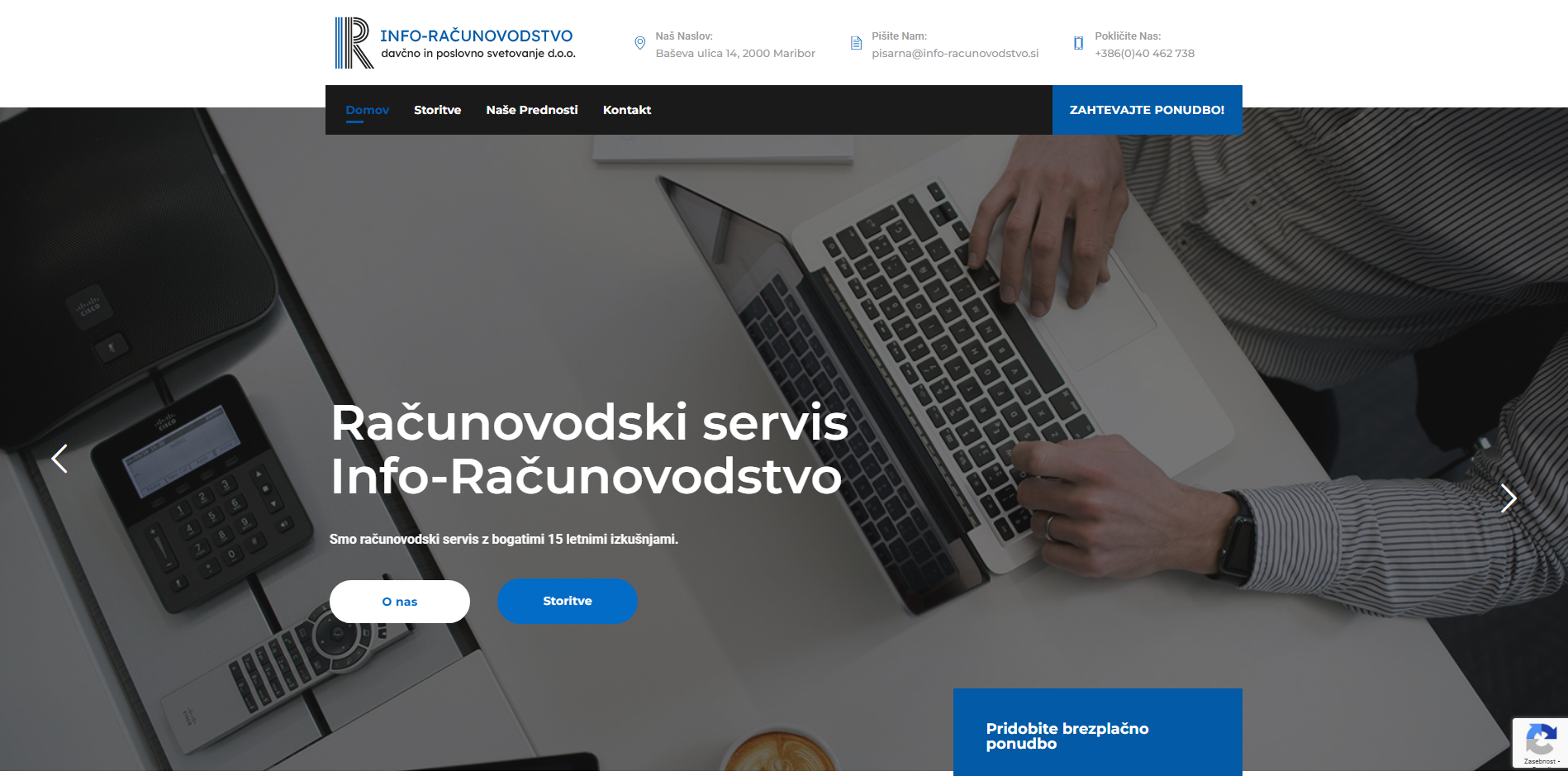 reference spletnih strani info racunovodstvo