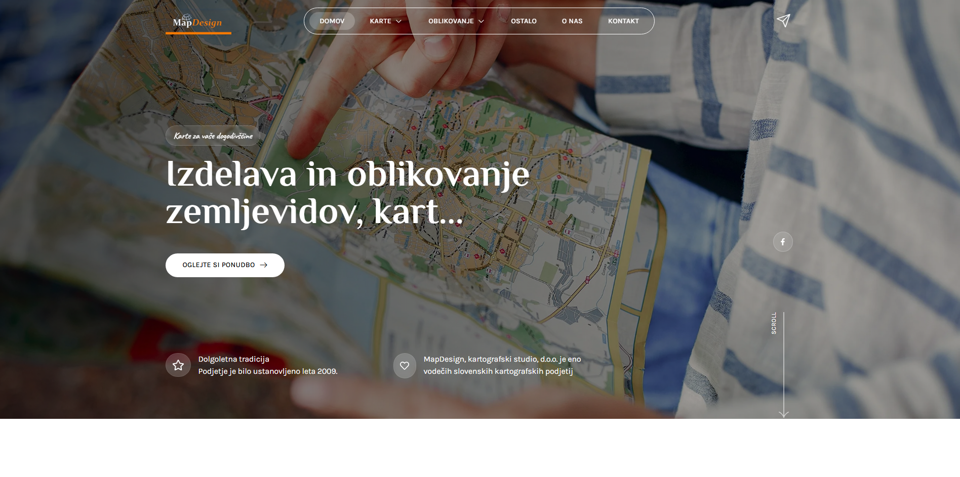 reference spletnih strani mapdesign